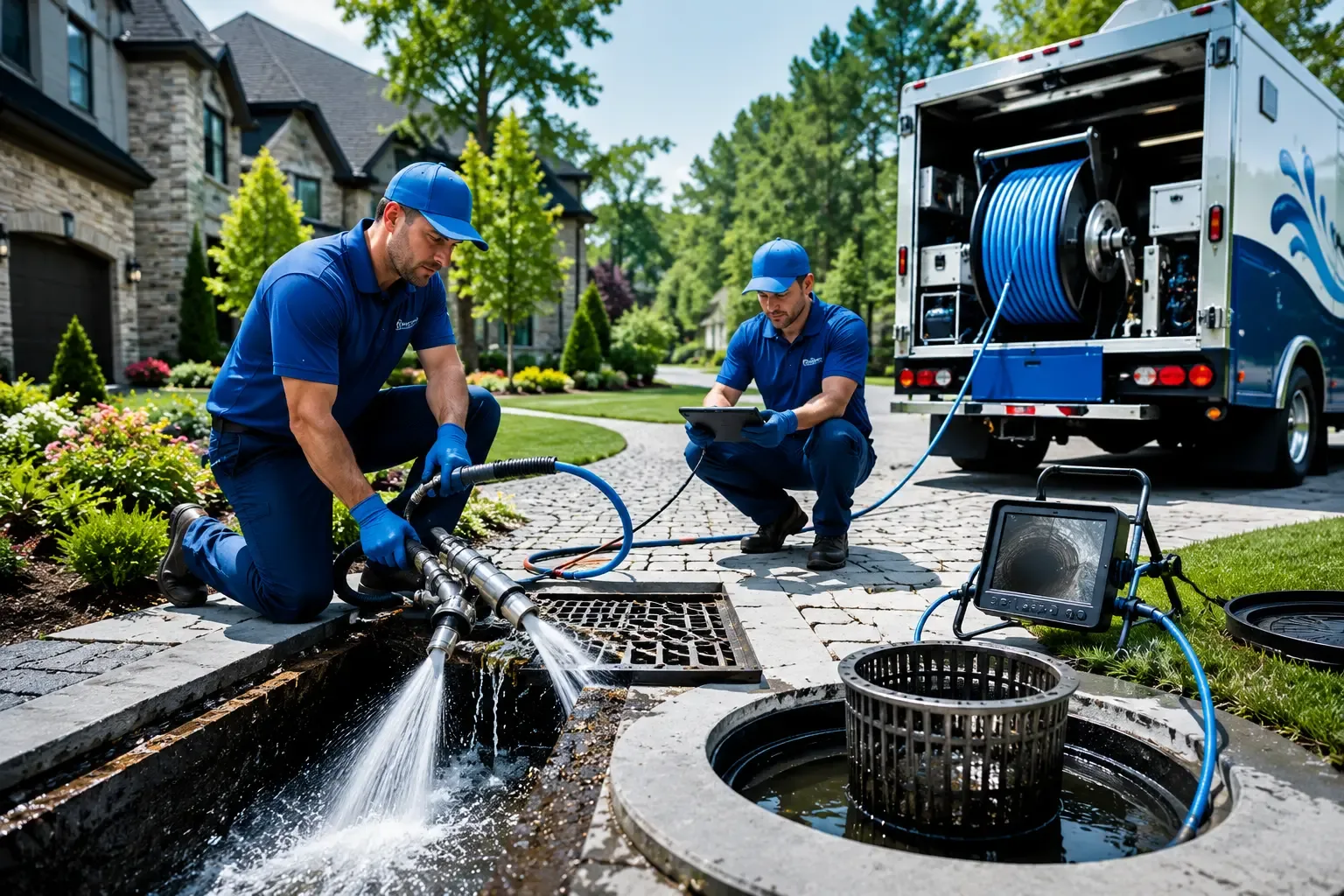 Local outdoor drain cleaning professionals in Nelson, PA